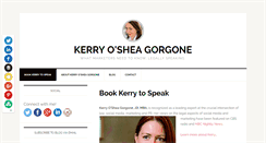 Desktop Screenshot of kerrygorgone.com